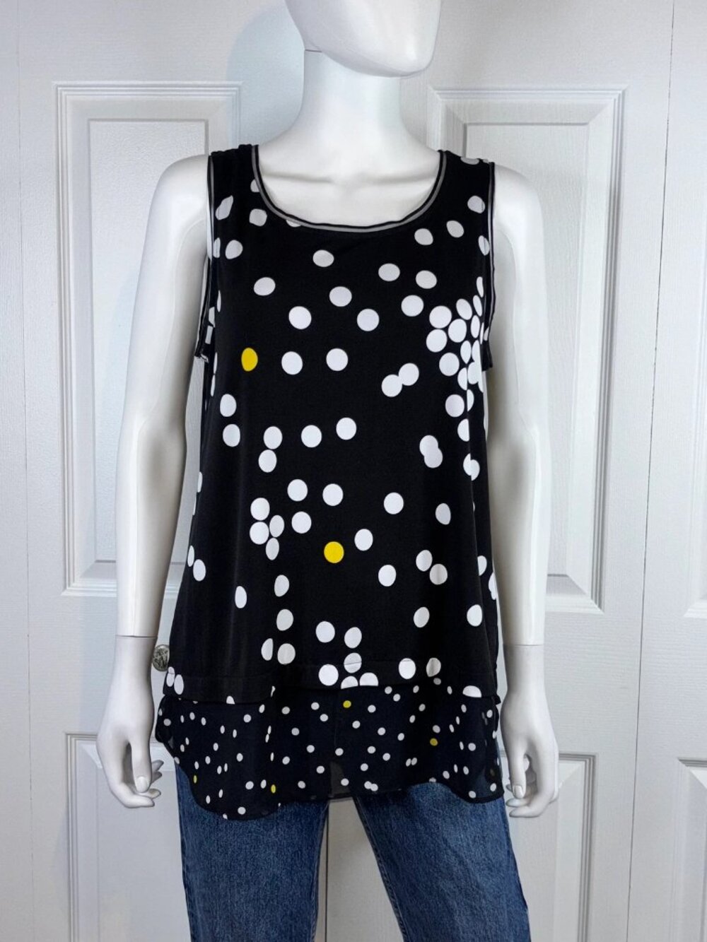 ALFANI women's polka dot camisole medium